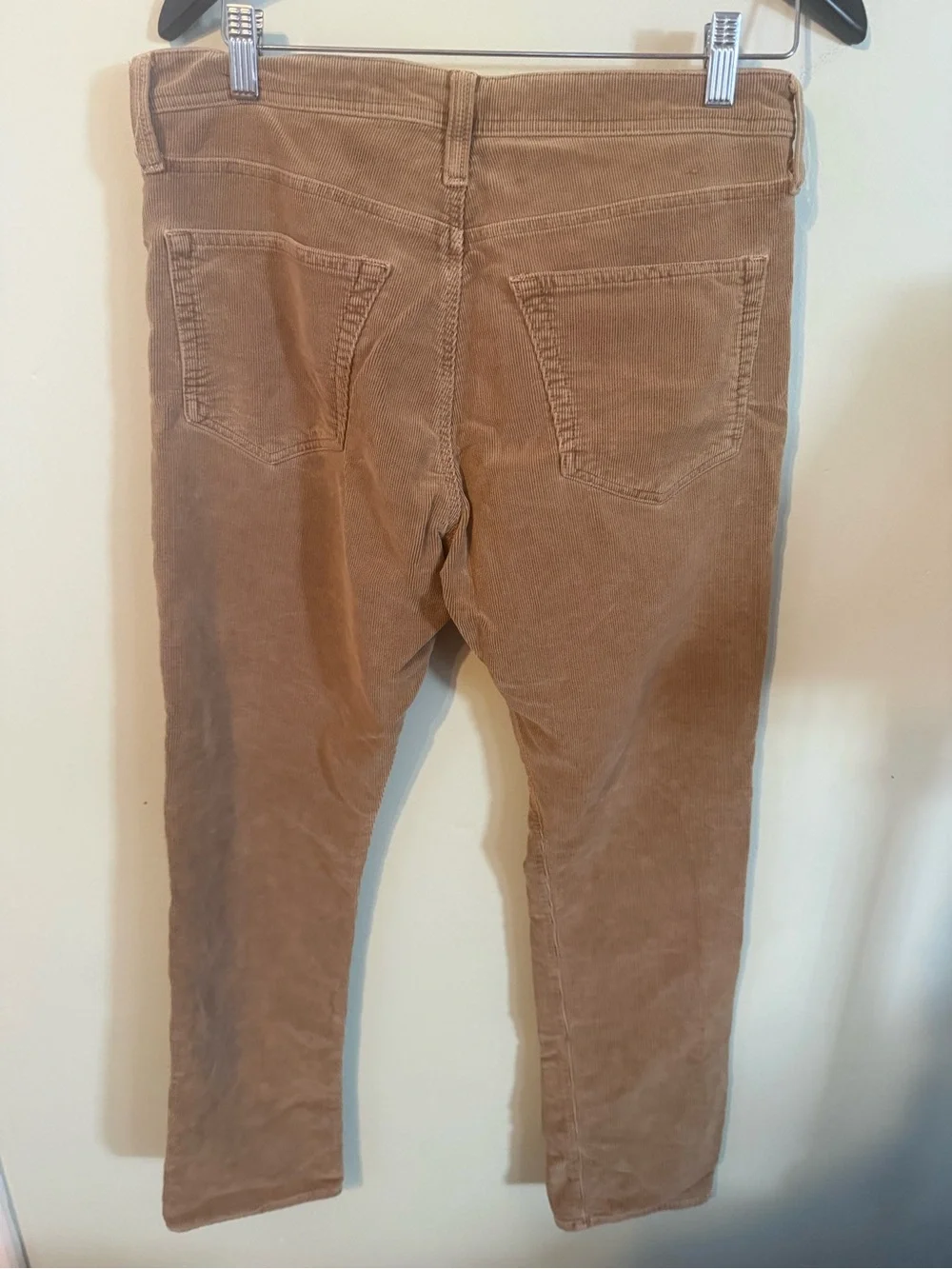 Ag Adriano Goldschmied Men's Corduroy Pants in Tan